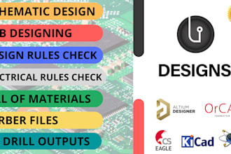 design pcb schematic, custom pcb design, pcb layout