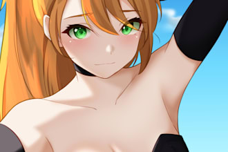 draw nsfw fanarts and oc in anime styles