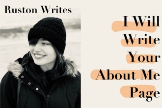 write your bio or about me