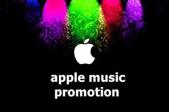 do organic apple music promotion for active audience on USA