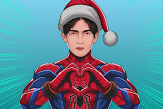 draw avengers and marvel character from your photo