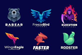 create colorful logo and unique designs