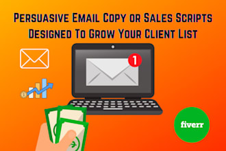 write sales script or compelling email copy that converts