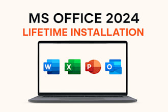 install ms office 2024 for lifetime use