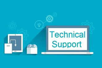 provide remote tech support for desktops and laptops running ios and windows