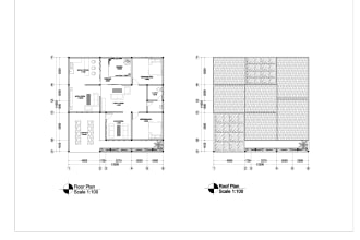 create a 2d architectural or structure drawing for you