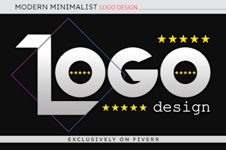 do modern minimalist beauty business logo design for your business