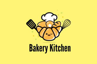 design a cute kawaii food character mascot logo design