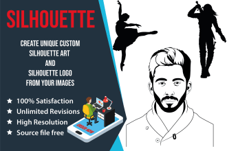 draw professional silhouettes from your photos