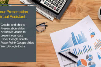be your virtual assistant for graph and chart and presentation creation