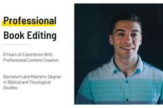 be your christian book editor and proofreader