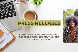 write a compelling press release