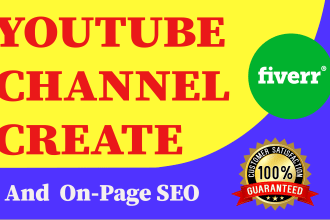 create your youtube channel professionally and monetization perfectly