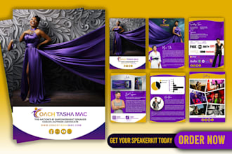 design brand influencer, press kit, media kit, one sheet