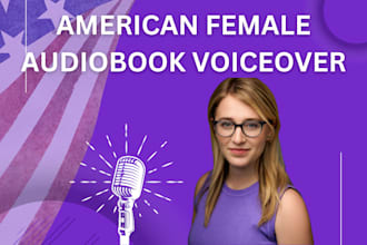 record an american female audiobook narration