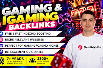 create SEO gaming and igaming forum backlinks