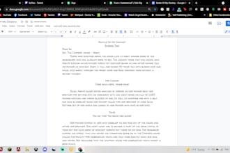 write a script for you
