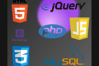 build websites using codeigniter , laravel, react js, flask, django, fastapi