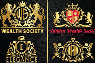 design a custom emblem, family crest logo