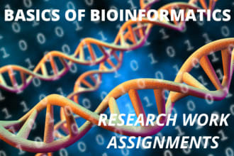 assist you in basics of bioinformatics research work