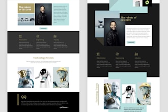 professional HTML, wordpress website design and development