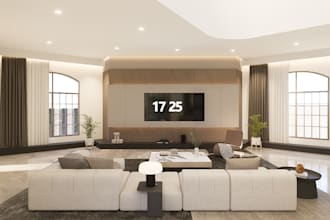 render exterior landscape by d5 render