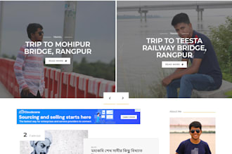 create a fully responsive personal website on blogger