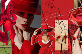 make a creative mood board for you