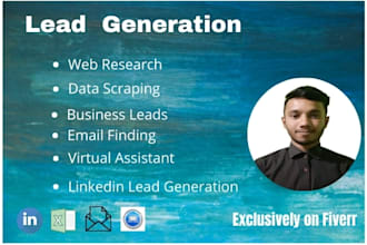 do b2b leads generation, linkedin leads and email collection