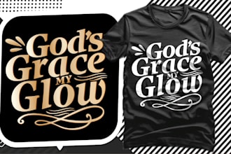 create custom typography and bulk t shirt design