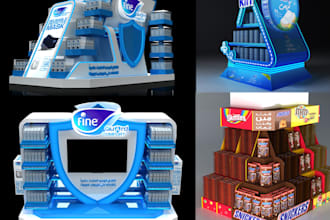 3d products, pop, posm and stand display solutions