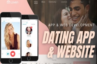 develop online dating app on android and ios, dating website