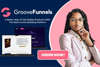 create groove funnels landing page big cartel stan store