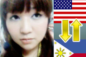 translate english to filipino, filipino to english