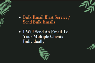 send an email to your multiple clients individually
