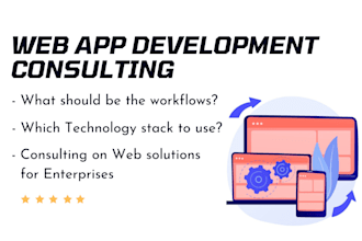 consult on your web app development
