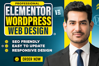 design, redesign ,clone wordpress website as an elementor pro expert