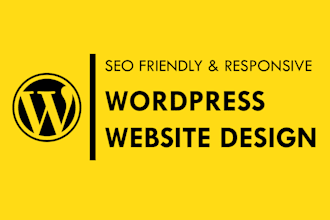 built responsive and creative wordpress business website
