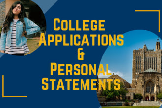 proofread and edit personal statements