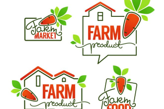 design original farm logo with my creative thinking