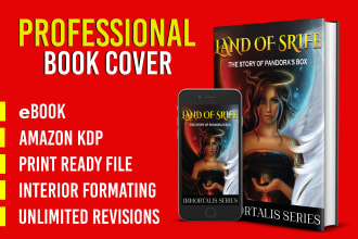do book cover design, KDP book cover, ebook cover design