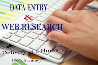 do data entry, copy paste, web scraping and file conversion