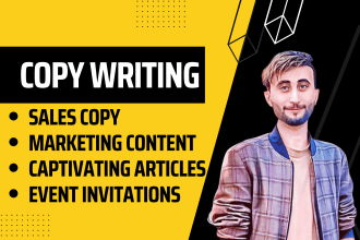 write SEO friendly  website content using engaging copywriting