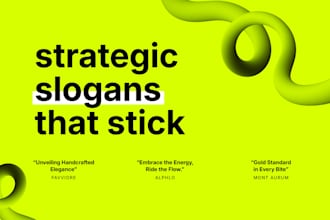 write brand slogans and taglines that stick