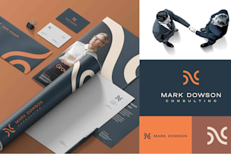 design a strategic brand identity and custom logo