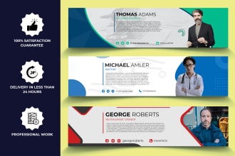 design a professional linkedin cover photo banner