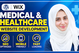 design medical, healthcare, home care, dental clinic website