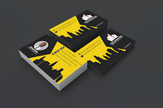 do professional modern business card design