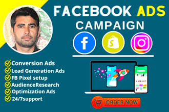 set up facebook ads for leads and sales