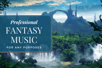 create epic fantasy music for literally anything